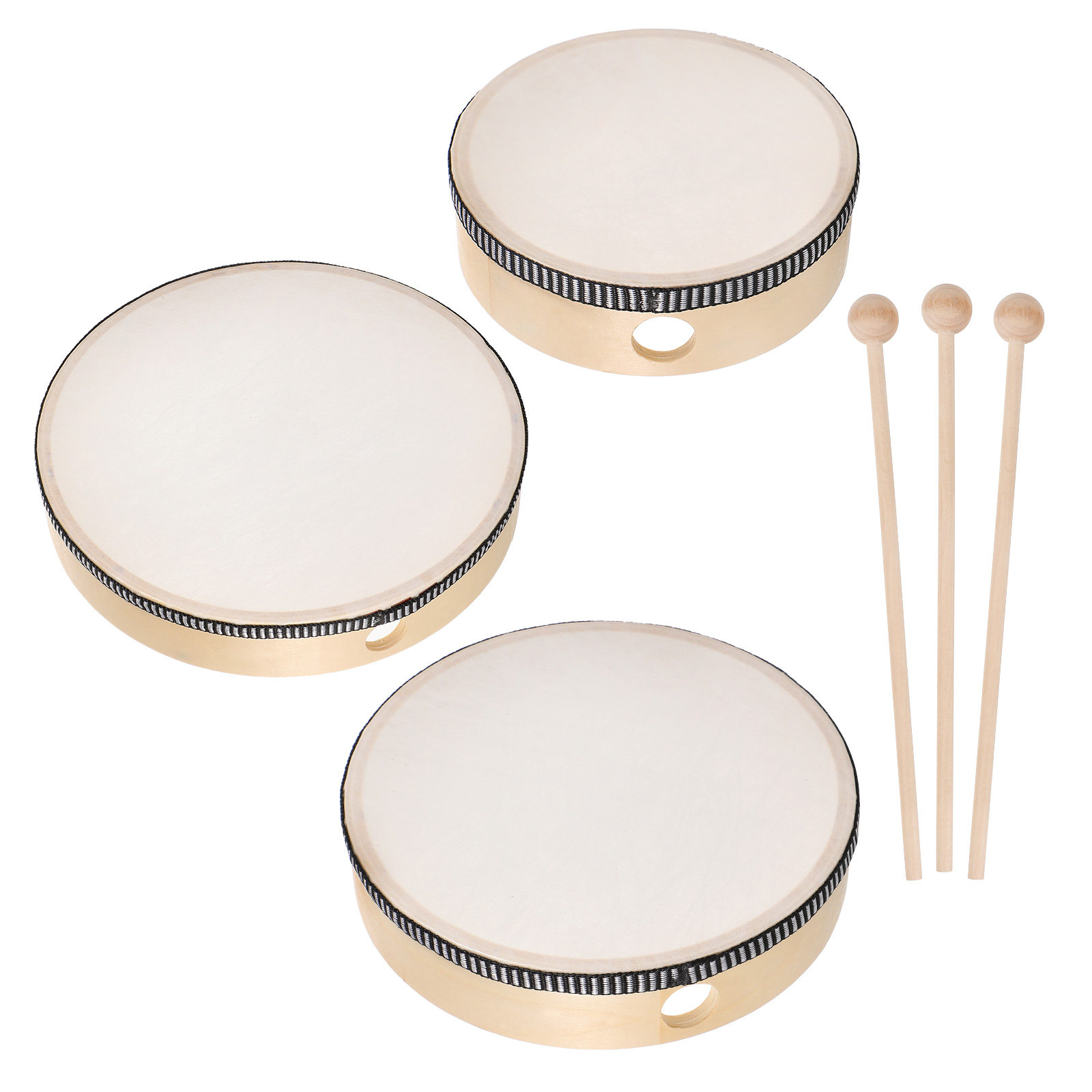 Musical Instrument Set - 6 Parçalı Çocuk El Davul Seti