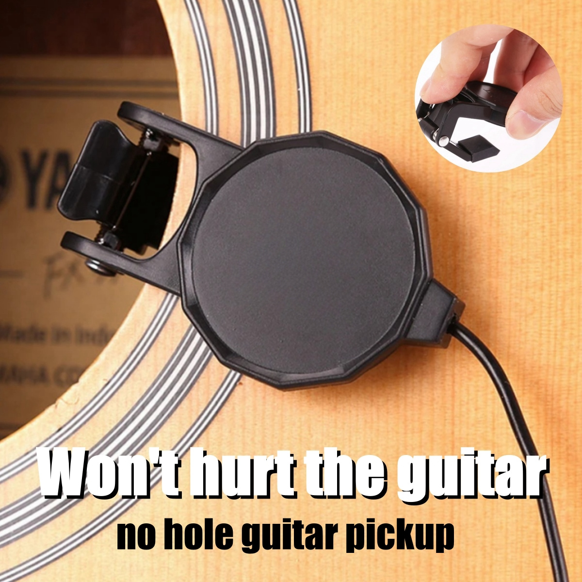 Musical Instrument Violin - Akustik Gitar\Mandolin\Bouzouki\Keman\Banjo\Ukulele Uzunluğu 2.5 M Ses