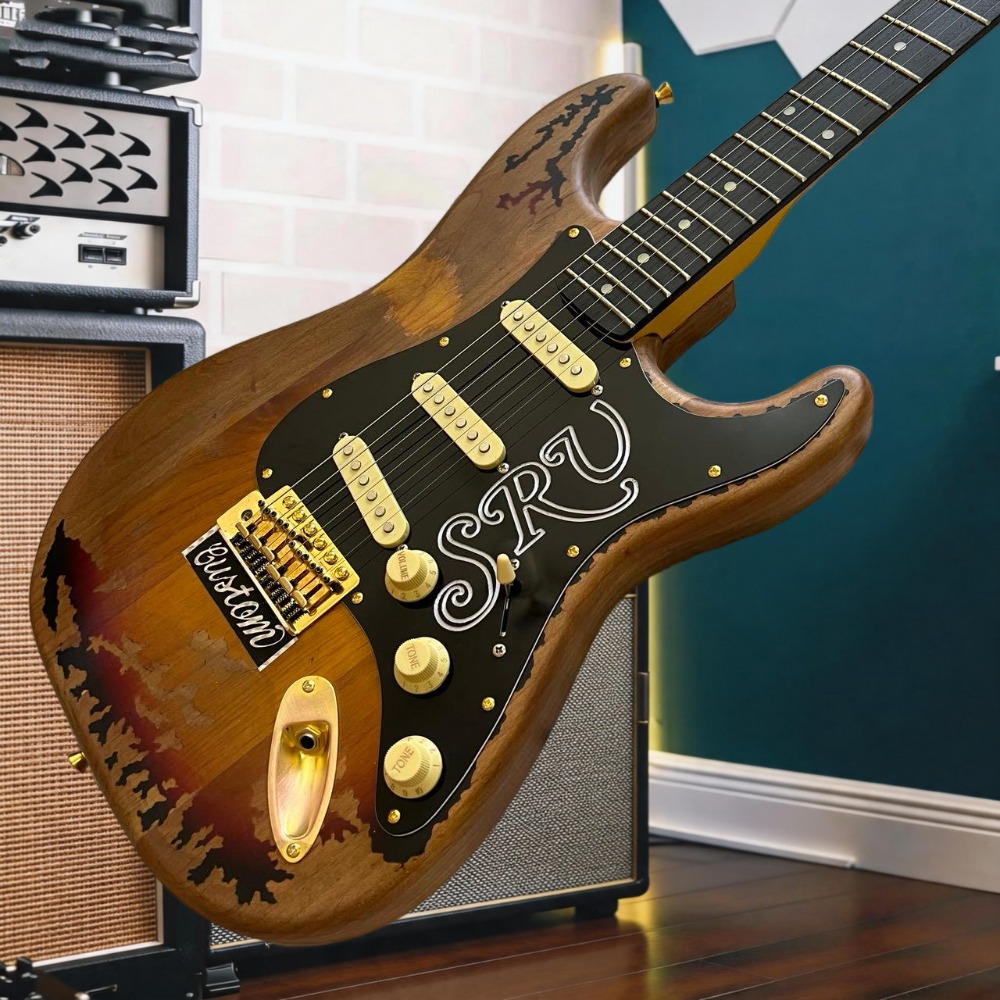 Dobro Resonator Guitar - Eski Görünümlü STQ Tarzı Gitar, Doğal