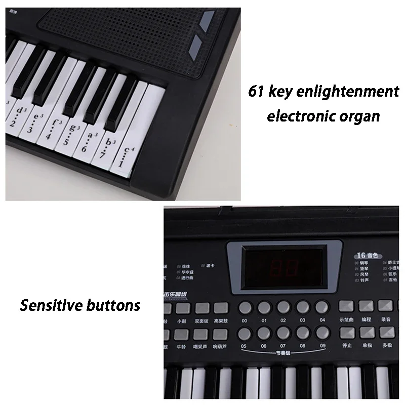 Çocuk Elektronik Org 61-Tuş Ta - Musical Instrument Tabla incelemesi ve fiyatı