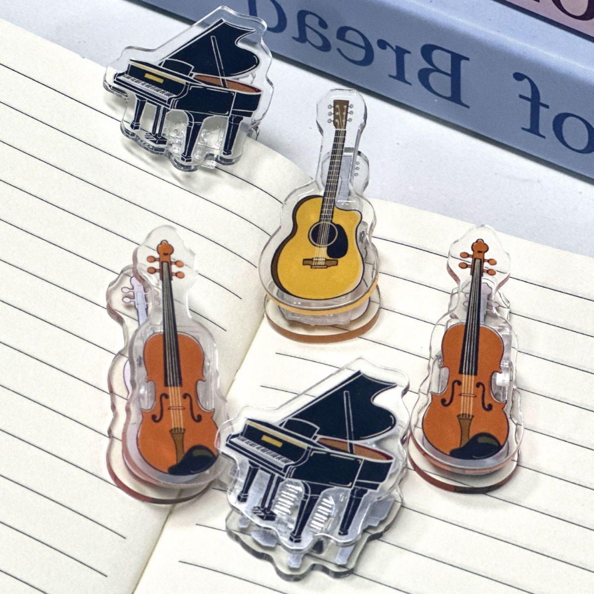 Müzik Aleti Şekilli Nota Klips - Musical Instruments List incelemesi ve fiyatı