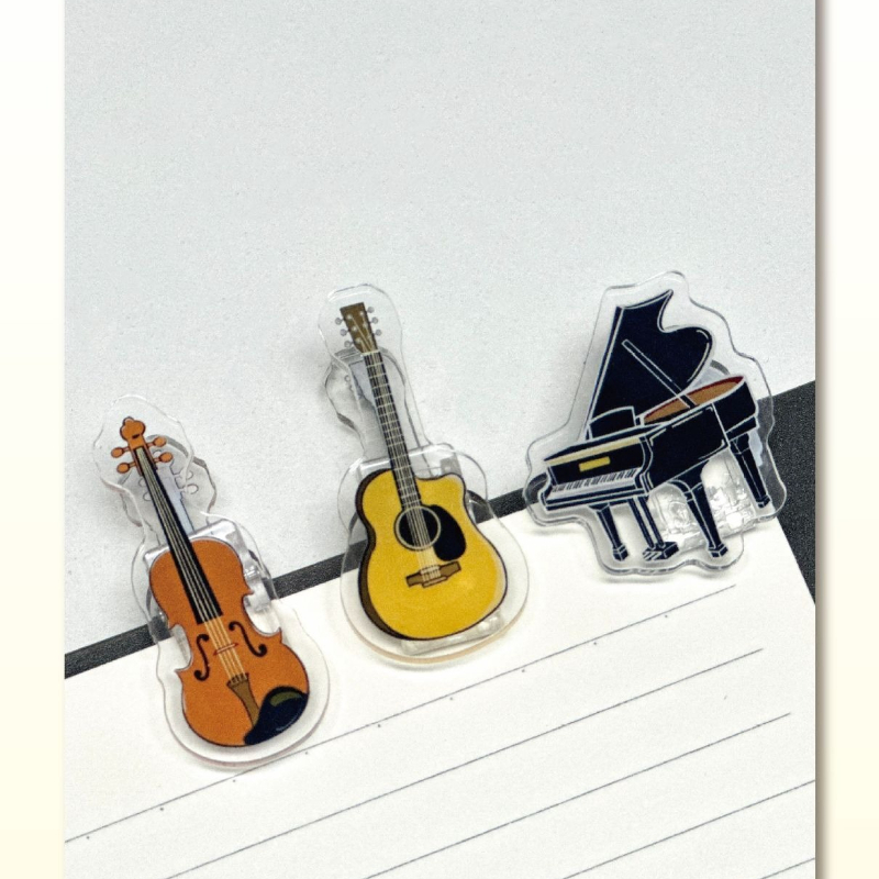 Müzik Aleti Şekilli Nota Klips - Musical Instruments List incelemesi ve fiyatı