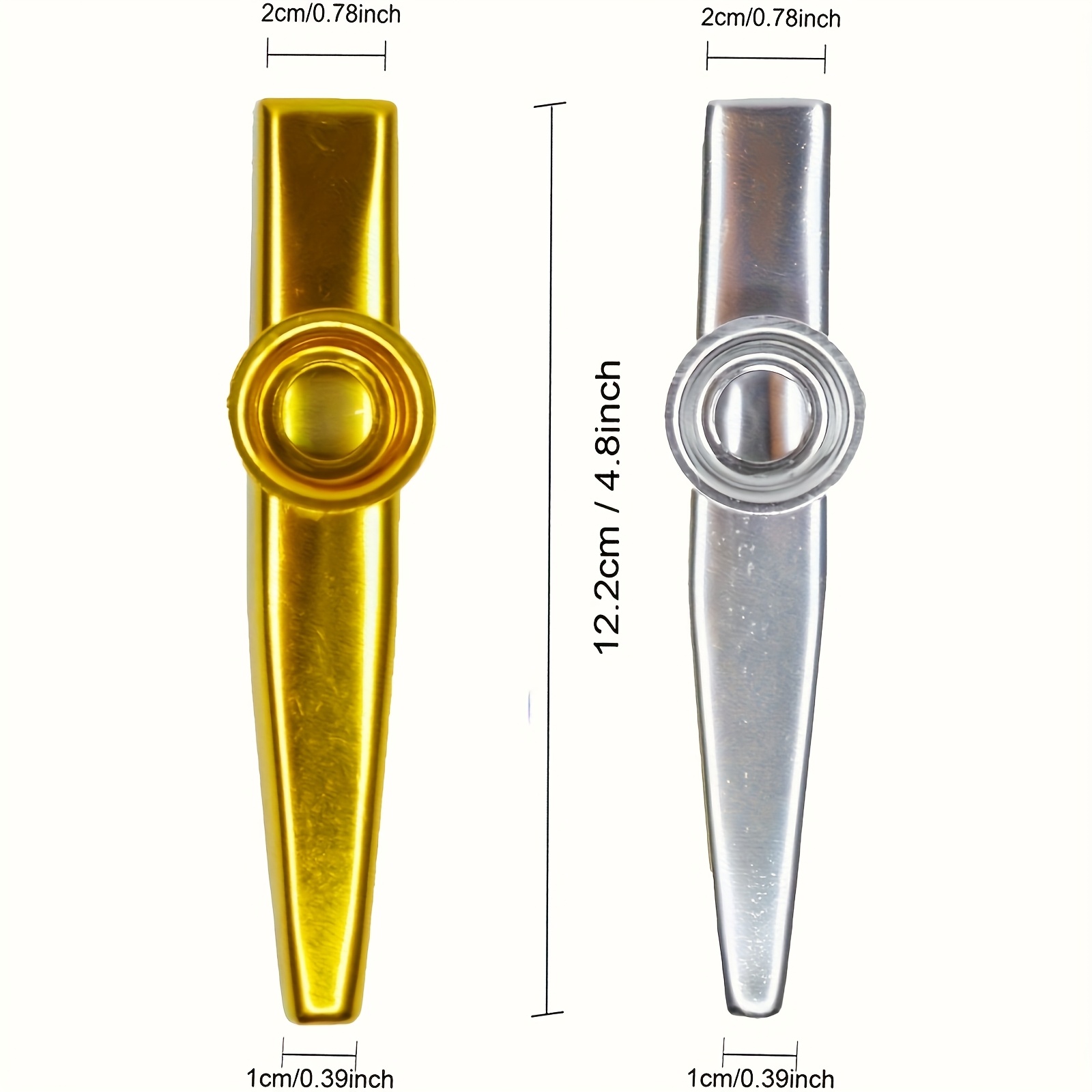 7 adet Metal Kazoos Basit Tasa - Musical Instrument Violin incelemesi ve fiyatı