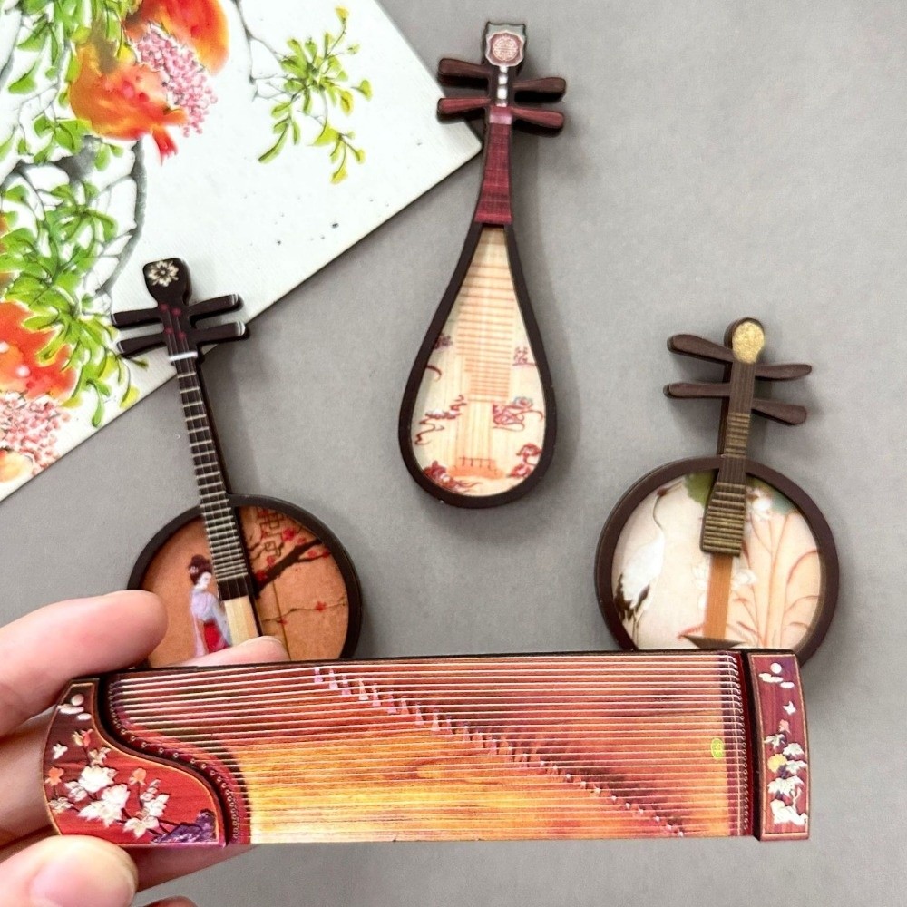 4 adet/takım çin tarzı müzik a - Musical Instrument Ancient incelemesi ve fiyatı