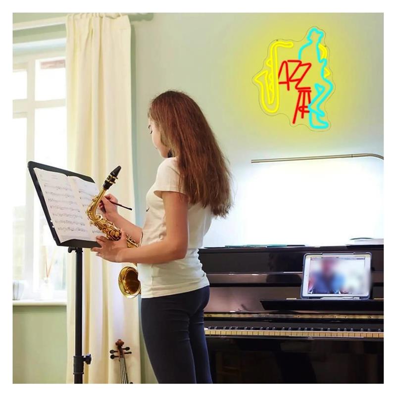 Caz Canlı Neon Tabela Saksafon - Musical Instrument Shop incelemesi ve fiyatı