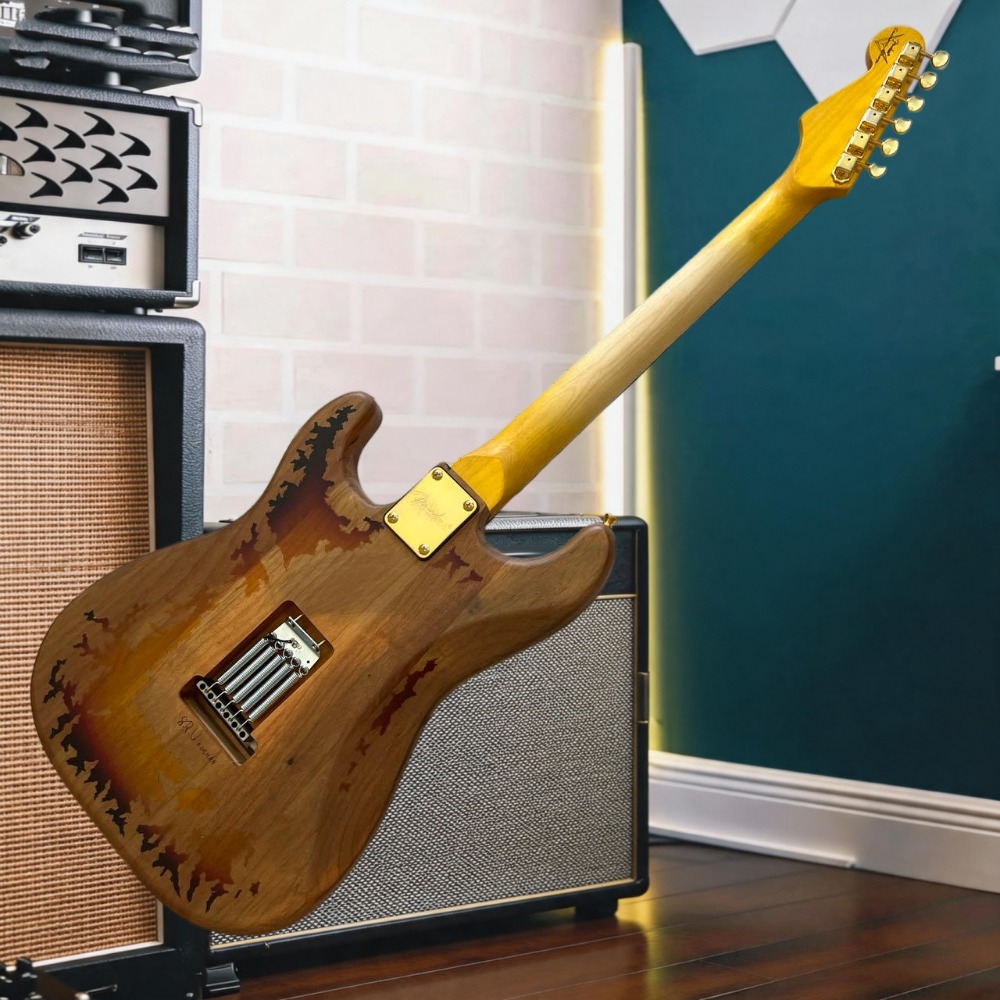 Eski Görünümlü STQ Tarzı Gitar - Dobro Resonator Guitar incelemesi ve fiyatı